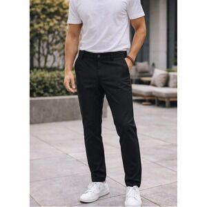 Lululemon Mens ABC Classic Fit Trouser Commission Pants Warpstreme Black 31